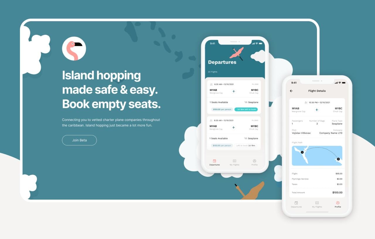 Flymingo: Departures & booking